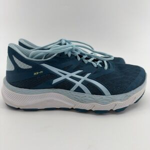 Asics Running Shoes Teal Blue‎ Low Top Sneakers Size 8
